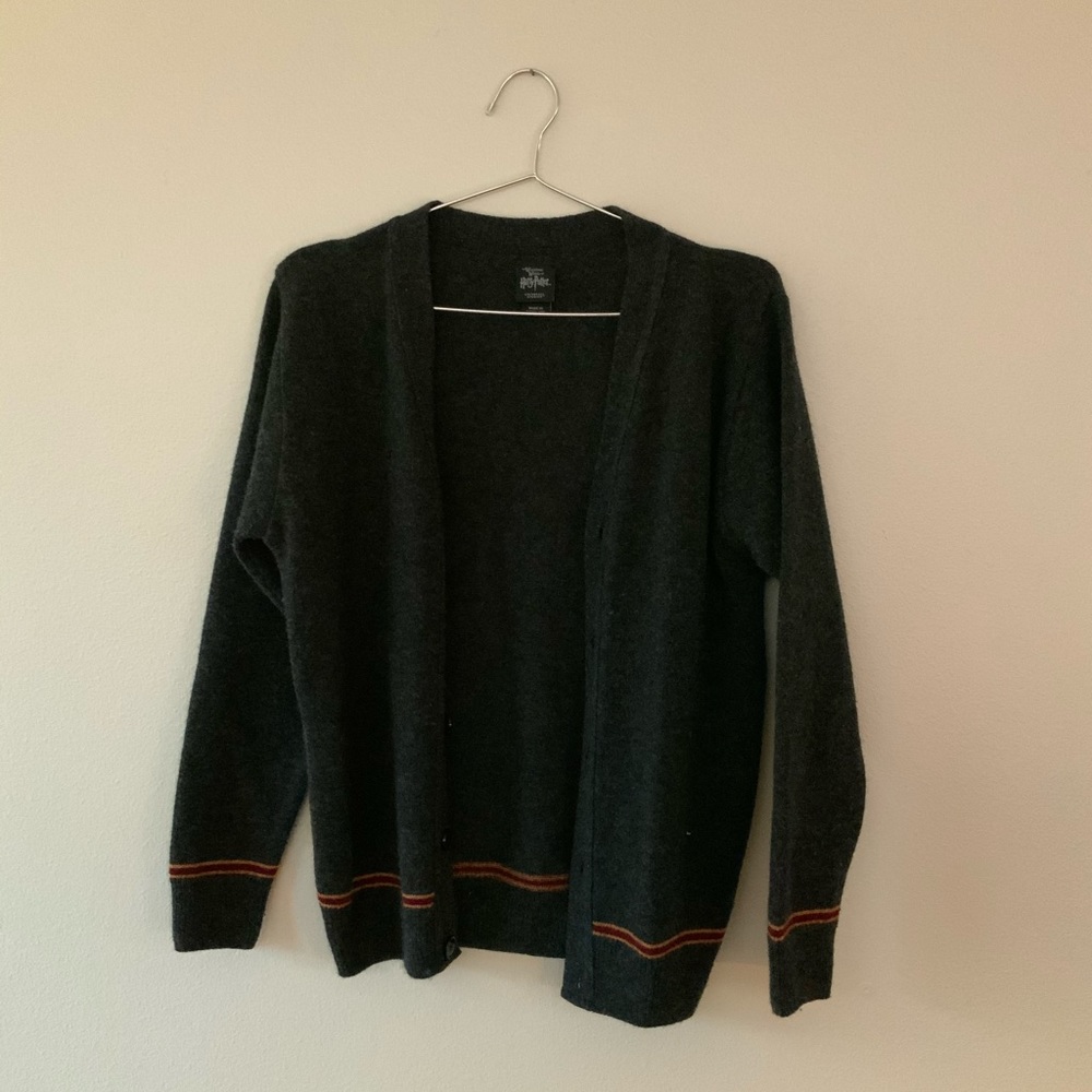 Harry Potter Gryffindor Lamb Wool Cardigan